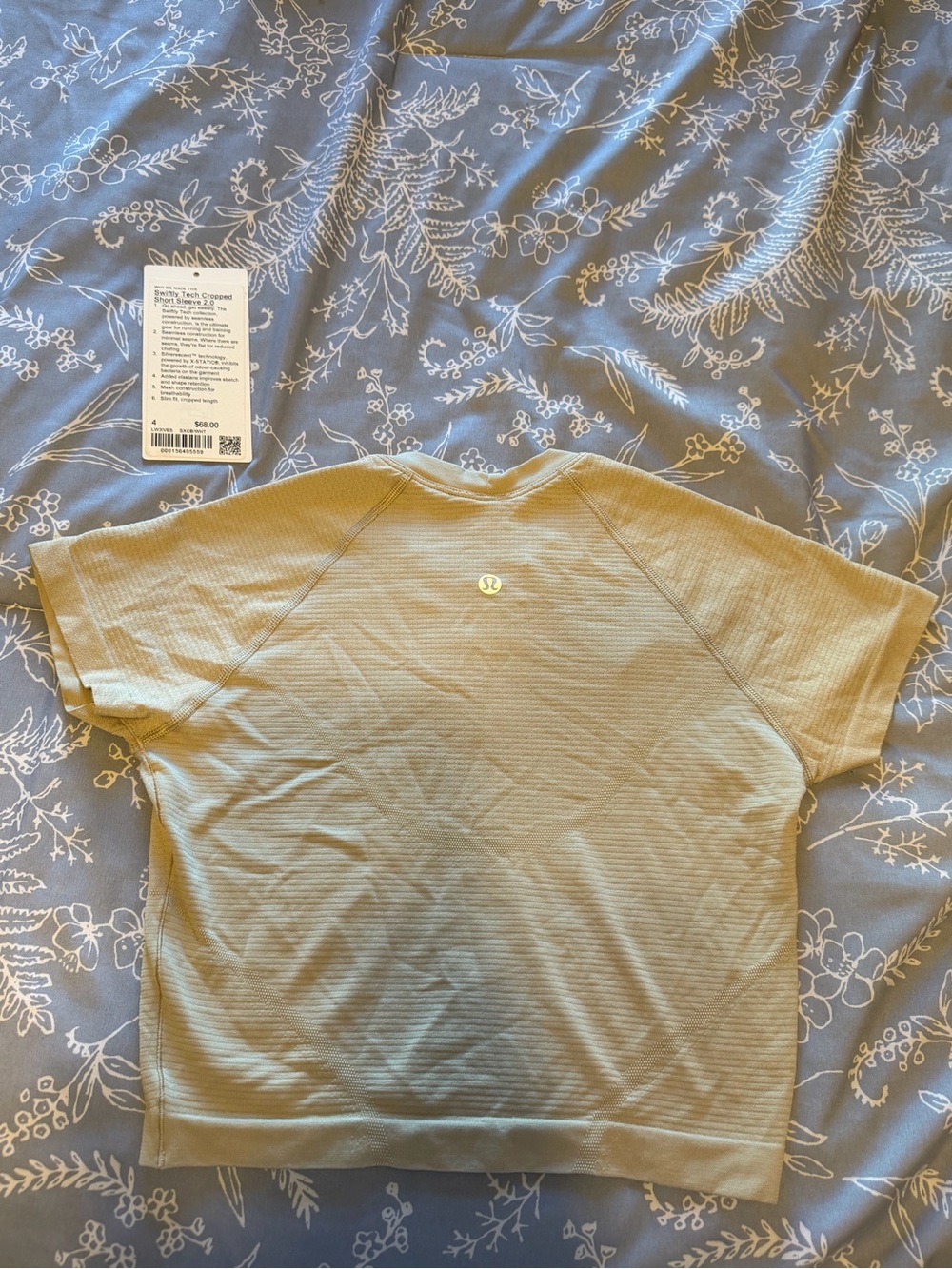 lululemon athletica Women’s Swiftly Tech Cropped Short-Sleeve 2.0 - Olive